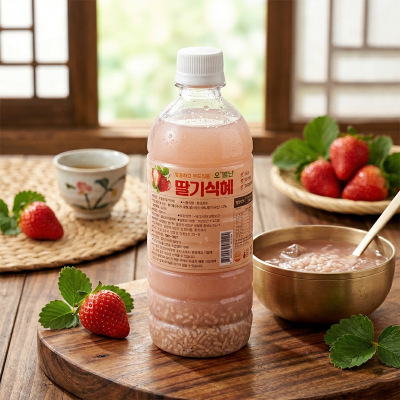 [[(주)올맘]]오별난 딸기식혜 500ml